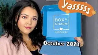 BOXYCHARM OCTOBER 2021 PREMIUM UNBOXING & TRY ON