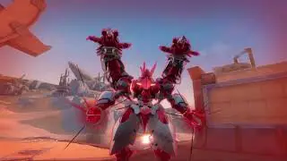 Firefox in Petra Mines TDM Gameplay | Super Mecha Champions