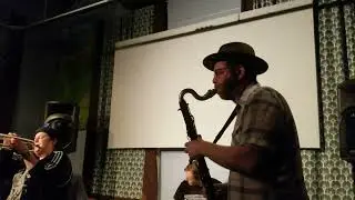 Hearts And Minds variant with Jaimie Branch at The Sugar Maple . Milwaukee, Wi 9/27/19 #3 of 3