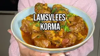 Afghaanse lamsvlees korma