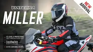 ViaTerra Miller Mesh Riding Jacket | CE Level 2 Protectors | Proudly Made in India