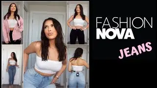 FASHION NOVA JEANS TRY ON HAUL + REVIEW | VERA ZAOLI