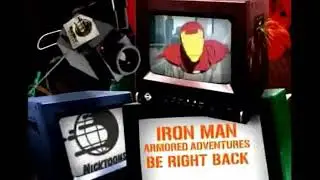 Nicktoons Network - Iron Man: Armored Adventures We'll Be Right Back Bumper (2009)
