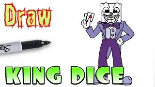 How to Draw King Dice | Cuphead