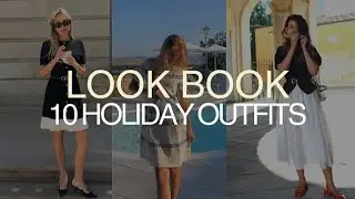 10 Stylish Holiday Outfit Ideas | From City Strolls to Sunset Dinners | GOELIA Summer Edit