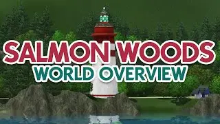 Salmon Woods World Overview I The Sims 3