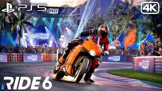 Ride 6 &ndash; Ride Fest &ndash; Career Mode &ndash; First  Gameplay (PS5 4K 60FPS)