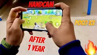 Poco X2 BGMI Handcam Gameplay After 1 Year With MIUI 12.5.1 😱 !