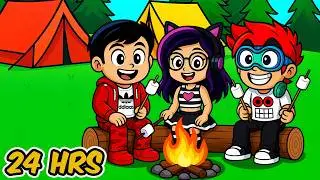 Nos Fuimos de CAMPAMENTO en el BOSQUE de BROOKHAVEN en Roblox | Kori
