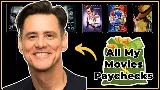 💰All Jim Carrey's Paychecks REVEALED for Every Movie He Ever Acted | From $350 to $20M per movie