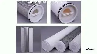 nn SSteel MultiBag Filtercartridge filterelement#filter #industrialfilters  #industrialfiltration