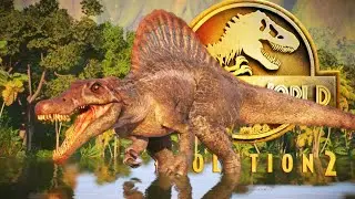 Making The Perfect SWAMP Ecosystem JWES #dinosaur #jurassicworldevolution2 #parkbuilder