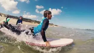 Campamento para Ni&ntilde;os en Cantabria 2017 Loredo - Surfcamp Latas Surf
