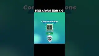 Blockman Go Free Armor Skin 😎 #shorts #blockmango