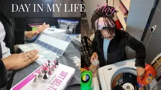 Sunday Reset Vlog | Cooking Dinner, Laundry & Press-On Nails #sundayreset #vlog 