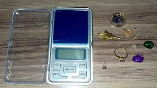 Balança de Precisão 500g mini, review e unboxing