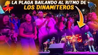 Nos fuimos a bailar con los de la orquesta y así lo disfruto la Plaga