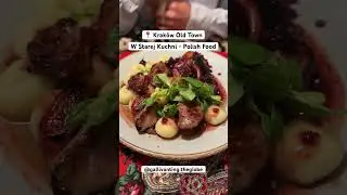 Krak&oacute;w Old Town - Restaurant / Where to eat in Krakow #food #krakow #polishfood #poland #dinner #wow