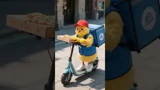 &ldquo;Real Chick Delivering Pizza 😳🐥🍕 | Ultra Real Animal Video&rdquo;