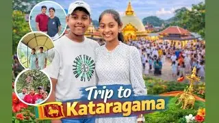 Road to Katharagama 🚗✨ | Sanda & Methu| Travel Diary