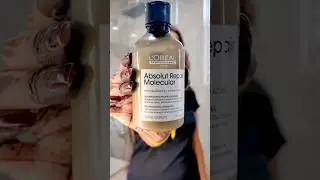 L&rsquo;Or&eacute;al Professionnel Absolut Repair Molecular Shampoo Review | Miracle for Damaged Hair #loreal