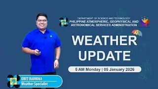 Public Weather Forecast issued at 5AM | January 5, 2026 - Monday