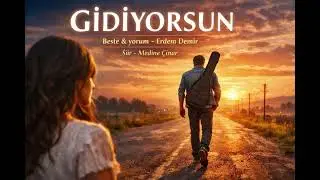 GİDİYORSUN | Bir Elveda Demeden Gidiyorsun | Medine Çınar & Erdem Demir #viral #türkü #keşfet 