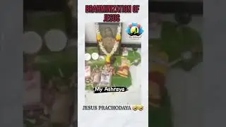 #jesus becomes Brahmin #christian #sanatandharma #hindu #myashraya