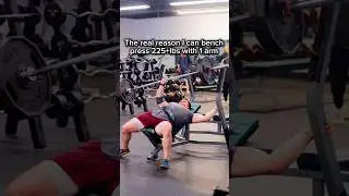 THE REASON I CAN BENCH 225 WITH ONE ARM!!? 🤯☠️