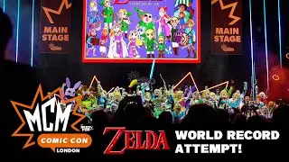 MCM Comic Con May 2023 - Zelda World Record Attempt