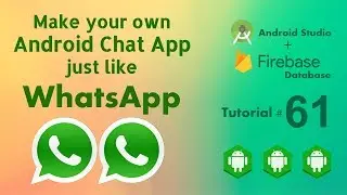 Chat App with Firebase - Android Studio Chat Application - Delete Message (Text, Image & File)