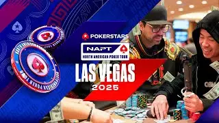 LIVE POKER in Las Vegas - Pokerstars NAPT Giveaway - Absolute Nuts - 10/25/25 #poker