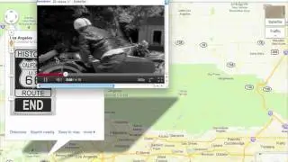 Route 66 Map Video