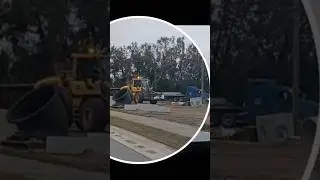 #work #smarternotharder #florida #roadconstruction #frontendloader #construction