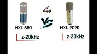 MXL 550 ve MXL 9090 Studyo Mikrofon Karşılaştırma #21