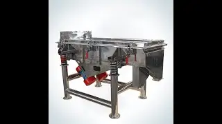 Linear sieve machine vibro separator manufacturer for food industry