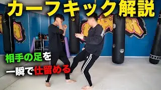 ヒット率100%？　カーフキックの蹴るタイミング#キックボクシング