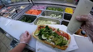 Subway Sandwiches POV last day of summer