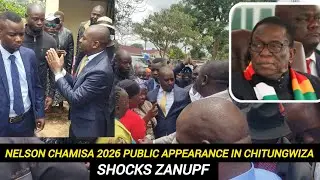 Watch😳Nelson Chamisa 2026 public appearance shocks ZanuPF after Crowd Chant for new party🔥✅