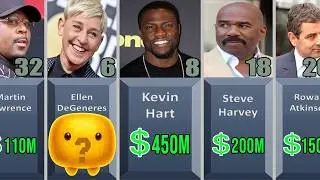 You Won&rsquo;t Believe How Much These Comedians Earn 😂 | Top 50 Richest Comedians in 2025