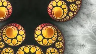 Cotton Candy and Fire Pits | Burning Ship Fractal Zoom 1080p | Upbeat, relaxing music