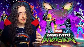 Marvel Cosmic Invasion - Black Panther & Cosmic Ghost Rider Reveal Trailer REACTION!