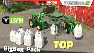 FS25 | LSFM BigBag Pack - Farming Simulator 25 Mods Review 2K60