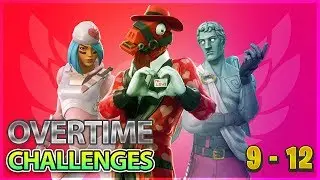 Fortnite Overtime Challenges Guide - Challenges 9 - 12 Free Season 8 Battle pass