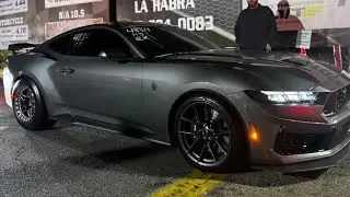 2024 Mustang GT Darkhorse Twin Turbo Drag racing