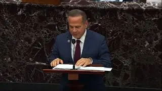 Cicilline makes closing impeachment arguments