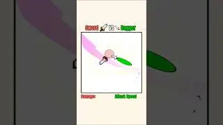 Dagger lost to Spear 🥀Sword vs Dagger Animation #memes #animation #tiktok @Earclacks