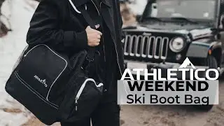 Athletico Weekend Boot Bag for Ski / Snowboard Boots - Travel Luggage Stores Jacket, Helmet, Goggles