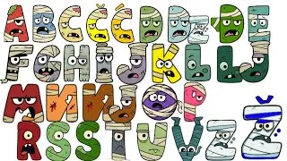 Bosnia croatian alphabet lore but zombie