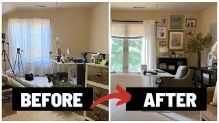 BUDGET OFFICE MAKEOVER | We Found More Ticks... | Hot Mess Dream House Renovation